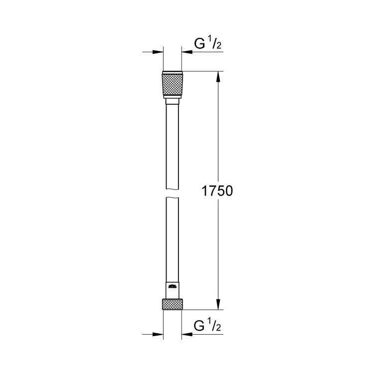 Grohe Silverflex 1.75 Metre Shower Hose