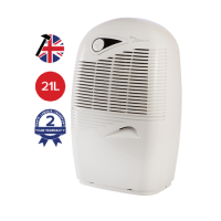 GRADE A1 - EBAC 2850e 21L Dehumidifier energy saving smart control for up to 5 bedroom homes with 2 year warranty