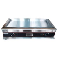 Hamoki GR-1000 Heavy Duty Extra Large Premium Electric Griddle - 1000mm Wide - 4 Zones - Smooth Surface - 2 x 13 amp 2 x 3kW
