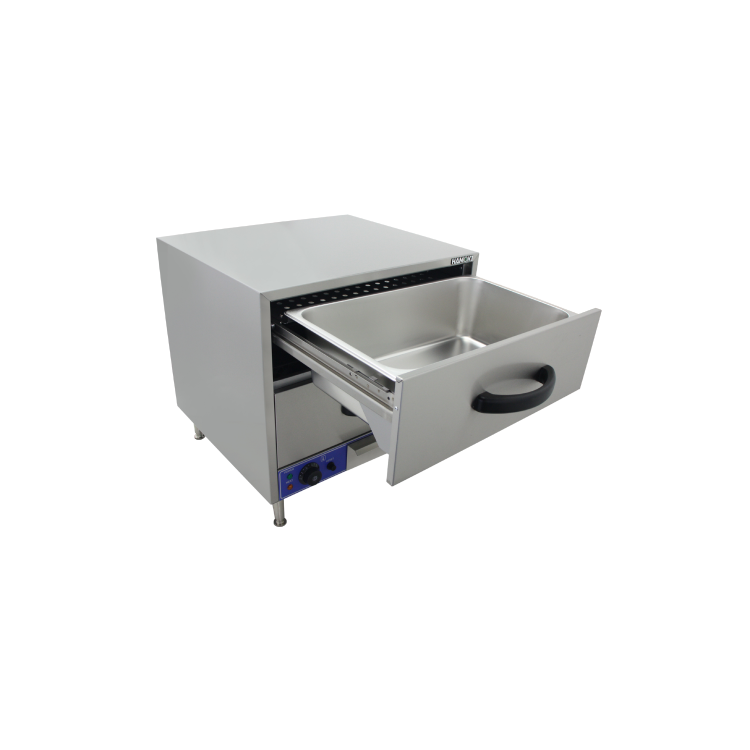 Hamoki Commercial Warming Drawer With 2 Drawers - Wet Heat WL-02-01
