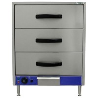 Hamoki Commercial Warming Drawer With 3 Drawers - Wet Heat WL-03-01