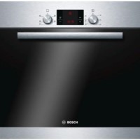 GRADE A2 - Light cosmetic damage - Bosch HBA13B150B Classixx Brushed Steel 3D Hot Air Electric Built-in/under Single Oven