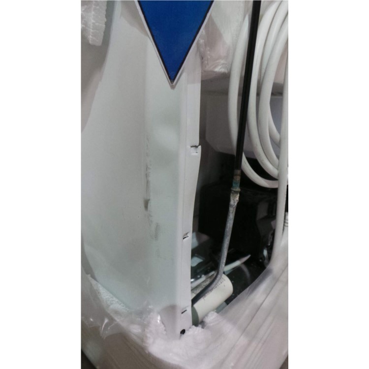 GRADE A2 - Light cosmetic damage - Smeg UKC7280FP 70-30 Sliding Rail Integrated In-column Fridge Freezer