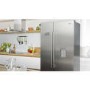 GRADE A1 - Beko ASD241X Stainless Steel Side By Side Fridge Freezer With Non-plumbed Water Dispenser