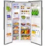 GRADE A1 - Beko ASD241X Stainless Steel Side By Side Fridge Freezer With Non-plumbed Water Dispenser