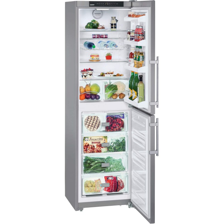 GRADE A3  - liebherr CNPESF3913 Dual Temperature Control NoFrost Freestanding Fridge Freezer 