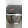 GRADE A2  - CDA FWC623SS 60cm Wide Freestanding Under Counter Double Door Wine Cooler Stainless Stee