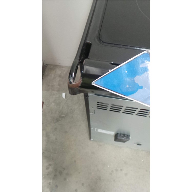 GRADE A3 - Heavy cosmetic damage - Belling Enfield E552 55cm Slot-in Electric Cooker Silver