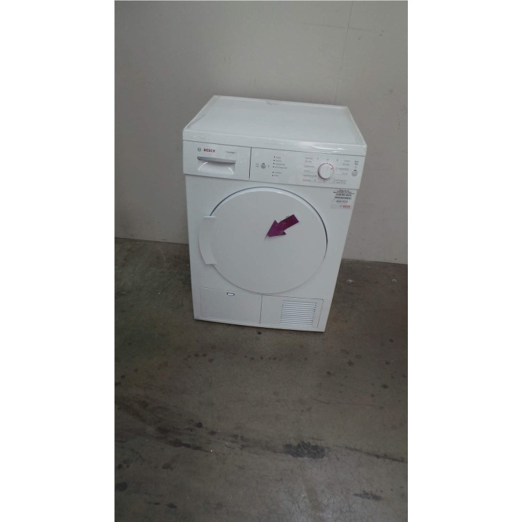 GRADE A3 - Heavy cosmetic damage - Bosch WTE84106GB Classixx 7kg Freestanding Condenser Tumble Dryer - White