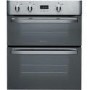 GRADE A2 - Light cosmetic damage - Hotpoint UHS53XS Electric Built-under Double Oven - Stainless Steel