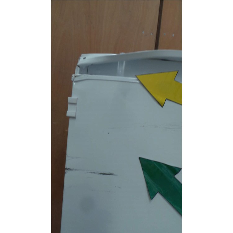 GRADE A3 - Heavy cosmetic damage - Candy CKBC3150E/1K 70-30 Integrated Fridge Freezer