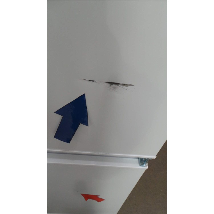 GRADE A3 - Heavy cosmetic damage - Candy CKBC3150E/1K 70-30 Integrated Fridge Freezer