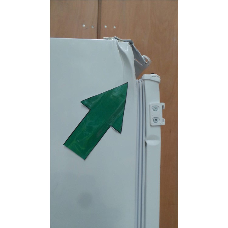 GRADE A3 - Heavy cosmetic damage - Candy CKBC3150E/1K 70-30 Integrated Fridge Freezer