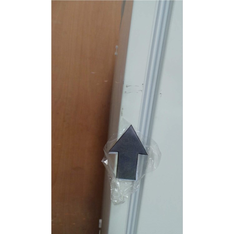 GRADE A3 - Heavy cosmetic damage - Candy CKBC3150E/1K 70-30 Integrated Fridge Freezer