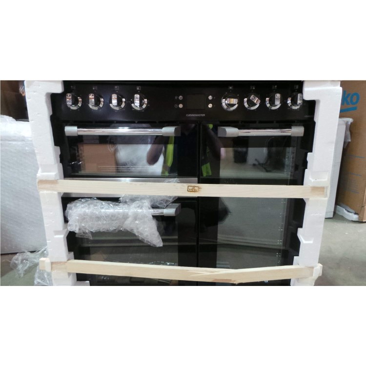 GRADE A2 - Light Cosmetic Damage - Leisure CS90C530X Cuisinemaster Stainless Steel 90cm Electric Range Cooker With Ceramic Hob