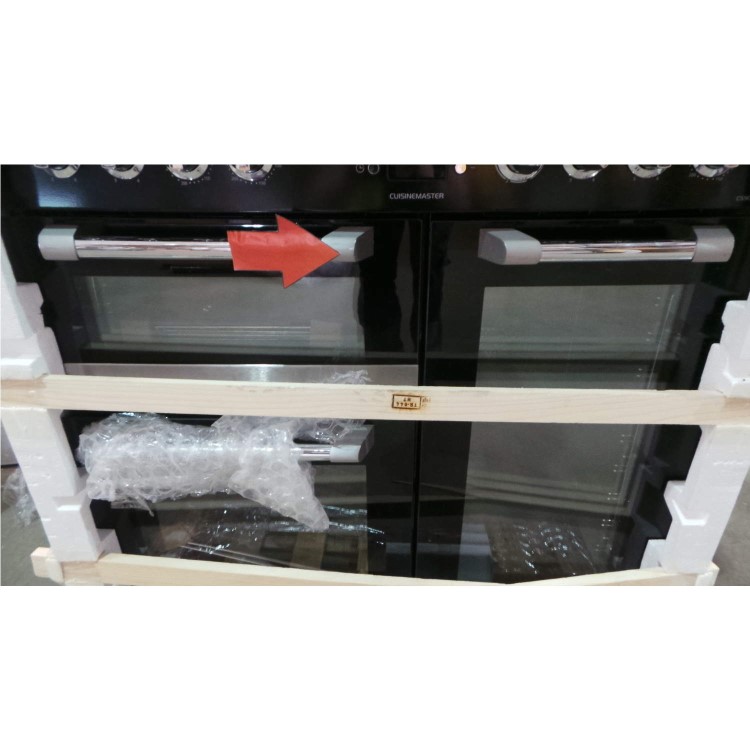 GRADE A2 - Light Cosmetic Damage - Leisure CS90C530X Cuisinemaster Stainless Steel 90cm Electric Range Cooker With Ceramic Hob