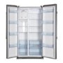 GRADE A2 - Haier HRF-628DN6 570L Frost Free American Fridge Freezer Black