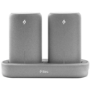 ttec PowerStones Trio Powerbank Set - 2 x 5000mAh - Grey w/Charging Dock
