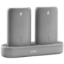 ttec PowerStones Trio Powerbank Set - 2 x 5000mAh - Grey w/Charging Dock