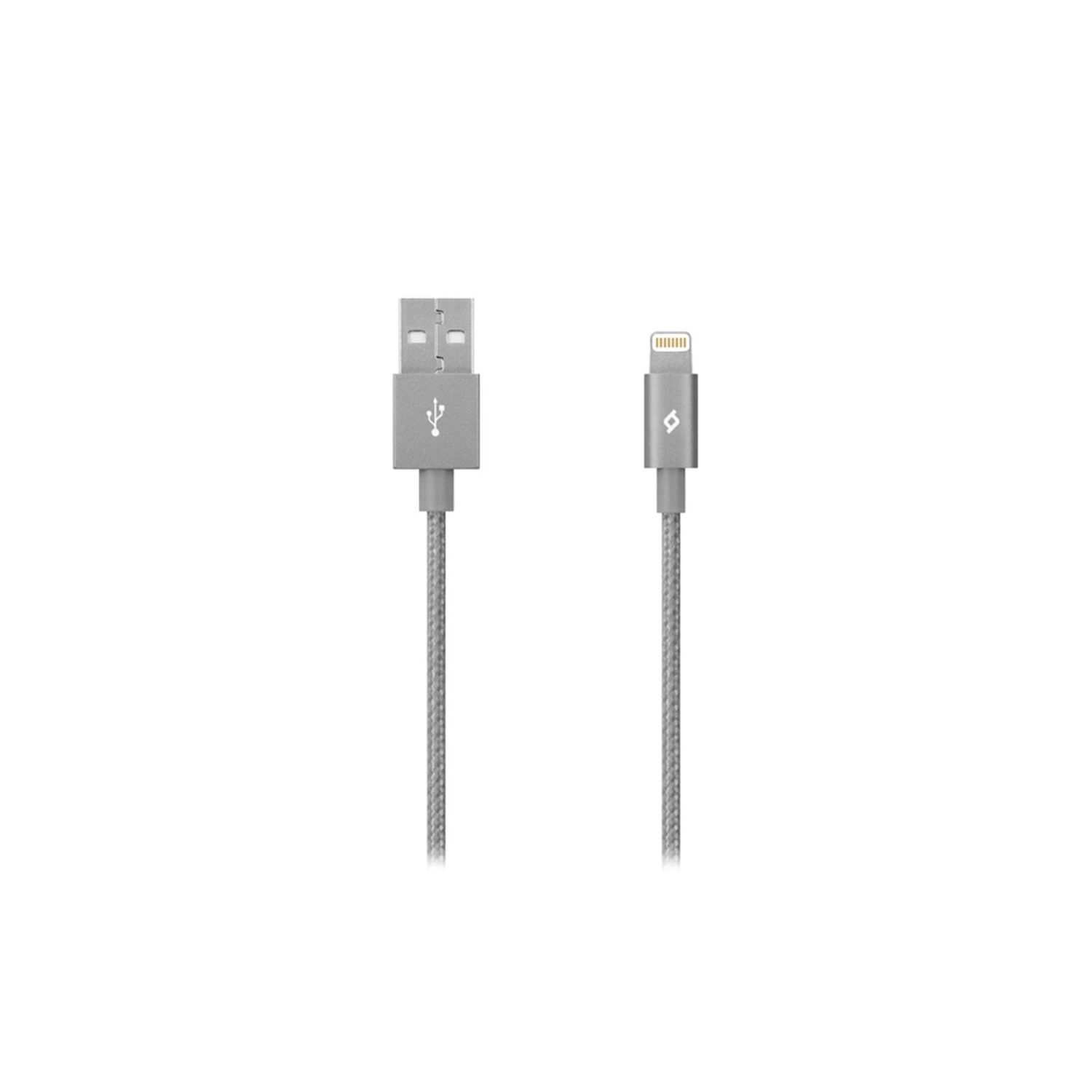 ttec AlumiCable MFi iPhone Lightning Cable Grey 2DKM02UG Appliances