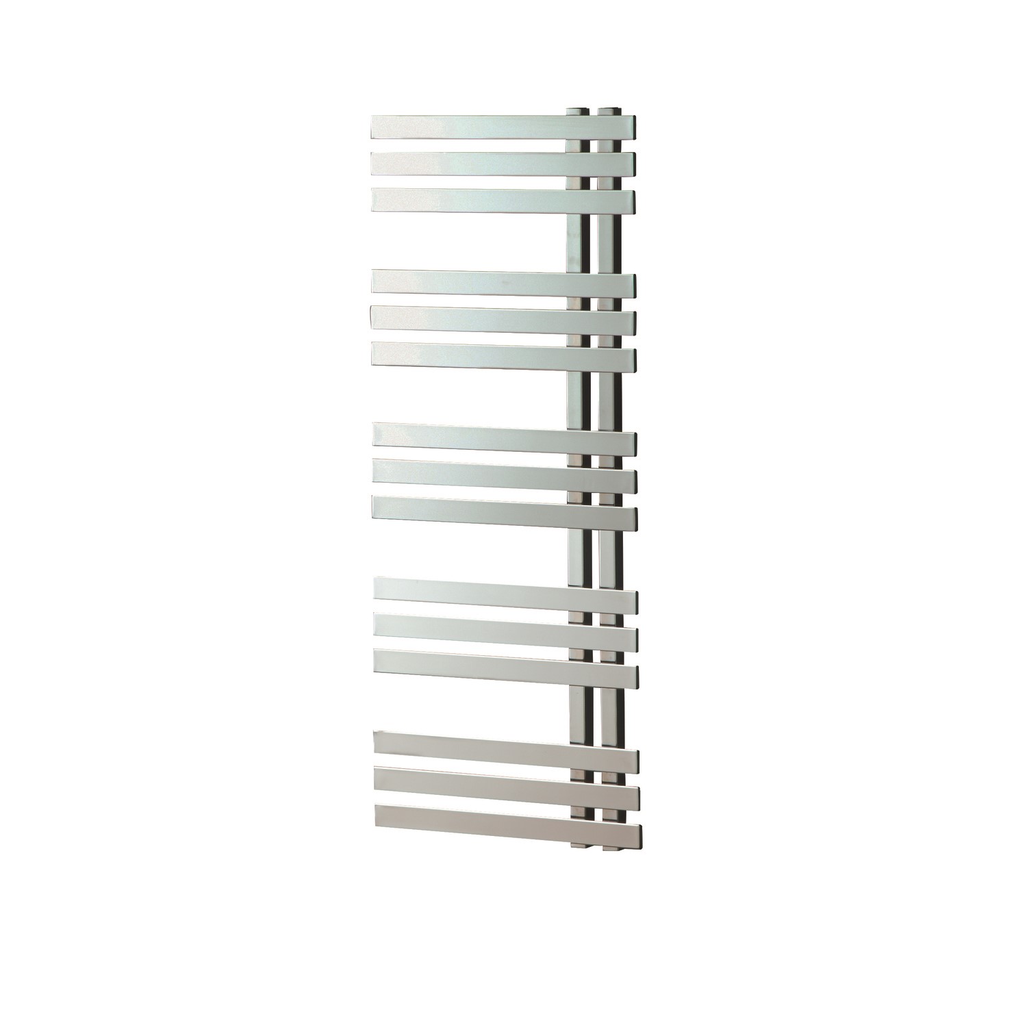 Chrome Heated Towel Rail Radiator 1200 x 500mm - Cobham