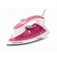 Morphy Richards 300205 Jul13 2200w Breeze Stainless Steel Pink Steam Iron