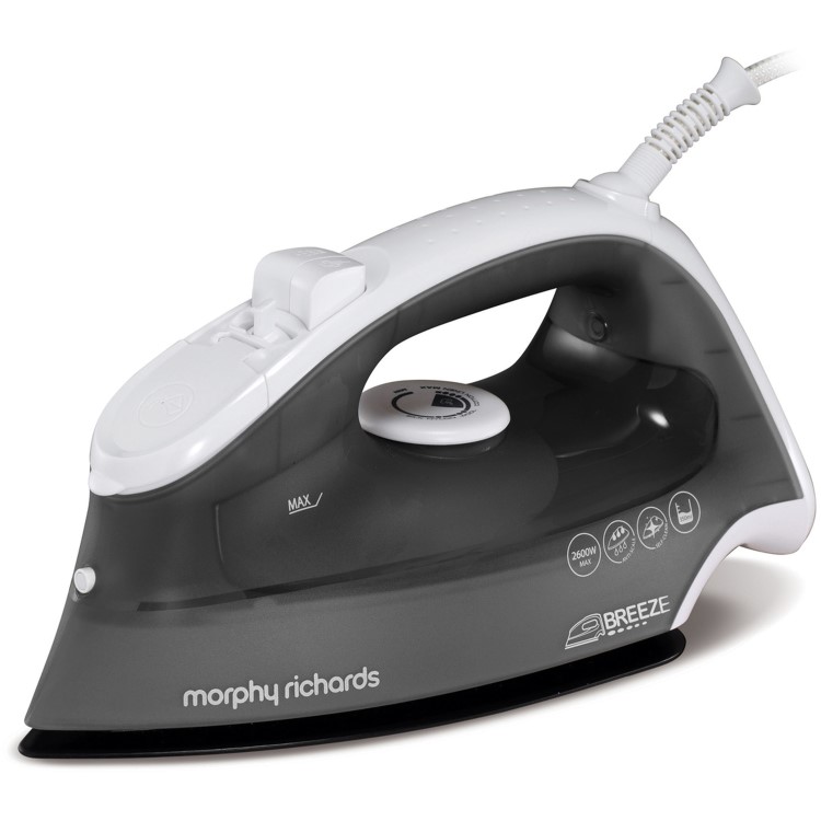 Morphy Richards 300252 2600W Breeze Steam Iron - Black & White