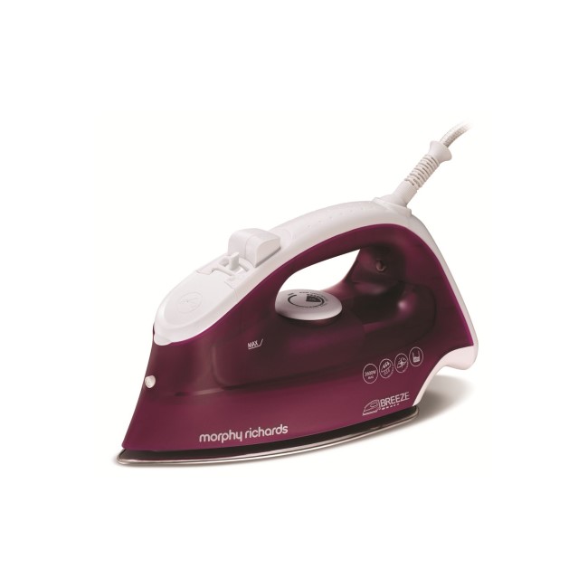 Morphy Richards 300255 Breeze Iron Stainless Steel White