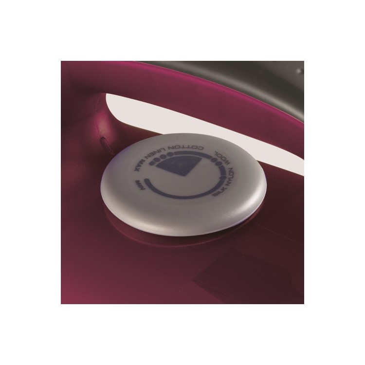 Morphy Richards 300263 Breeze Steam Iron With Ceramic Sole Plate Black And Mulberry