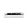 Wide White Gloss TV Stand with Storage - TV's up to 83" - Harlow