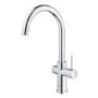 Grohe Red Duo Chrome Instant Boiling Water Tap with M Size Boiler 