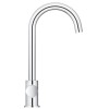 Grohe Chrome Grohe Red Mono Instant Boiling Water Tap Single Lever with M Size Boiler in Chrome