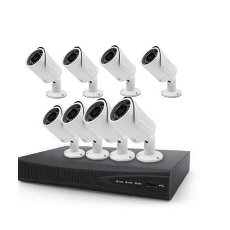 electriQ IQ Pro CCTV 8CH 8 x 4MP camera 2TB Hard Drive 