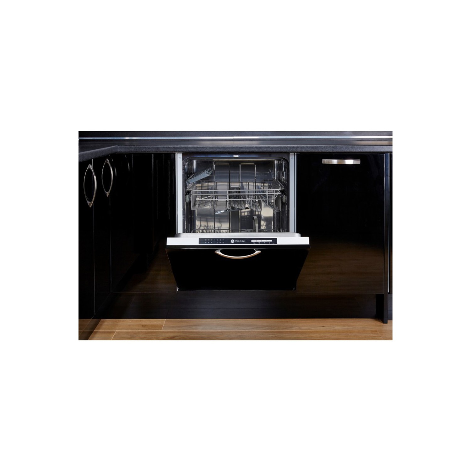 White knight integrated shop dishwasher