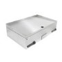 Parry 3013 Large Electric Polished Steel Plate Double Electric Countertop Griddle 750mm Wide. Made in Britain. UK Plug