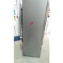 GRADE A3 - Heavy cosmetic damage - Hotpoint FFU4DX Quadrio 70cm Wide Frost Free Freestanding Fridge Freezer Stainless Steel