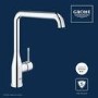 Grohe Essence Single Lever Kitchen Mixer Tap - Chrome