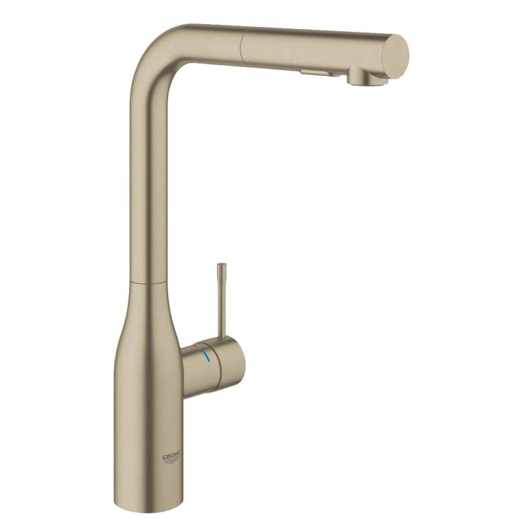 Grohe Essence New Sink Mixer L-Spout Dual Spray Tap - Chrome