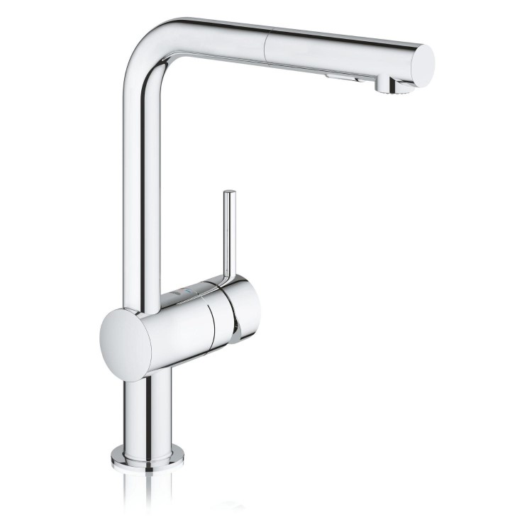 Grohe Minta Single Lever Kitchen Mixer Tap - Chrome