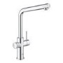 Grohe Red Duo Instant Boiling Water Tap Twin Lever with M Size Boiler in Chrome 