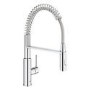 Grohe Get Professional Single Lever Pull Out Monobloc Kitchen Mixer Tap - Chrome