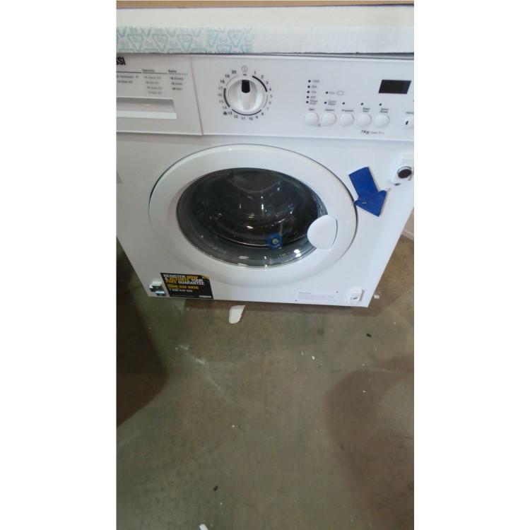 GRADE A2 - Light cosmetic damage - Zanussi ZWI71201WA 7kg 1200rpm Integrated Washing Machine