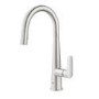 Grohe Veletto Nickel Single Lever Pull Out Monobloc Kitchen Sink Mixer Tap