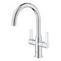 Grohe Start Dual Lever Kitchen Mixer Tap - Chrome