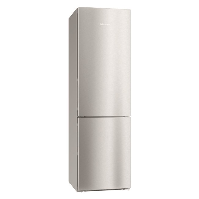 Miele KFN29233Dclst Reference Click2Open 201x60cm Frost Free CleanSteel Freestanding Fridge Freezer
