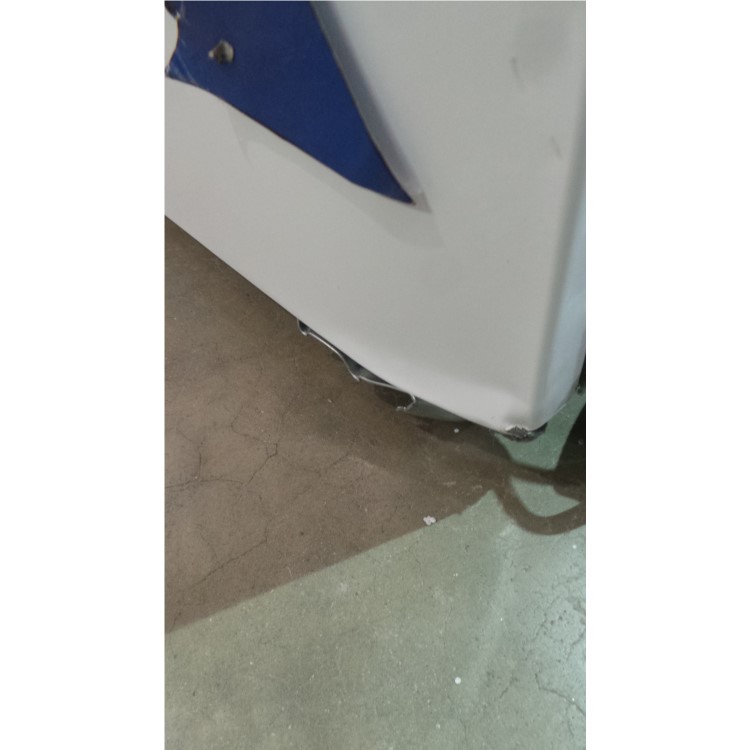 GRADE A3  - Candy CSC135WEK 136x54cm Freestanding Fridge Freezer In White