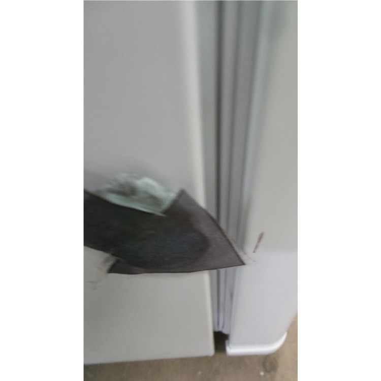 GRADE A3  - Candy CSC135WEK 136x54cm Freestanding Fridge Freezer In White