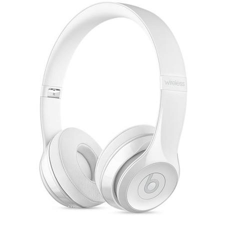 Beats Solo 3 Wireless On-Ear Headphones - Gloss White 