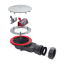 Wirquin 90mm Fast Flow Shower Tray Waste