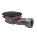 Wirquin 90mm Black Fast Flow Shower Tray Waste